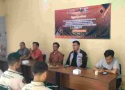 Panwaslu Kecamatan Cibeber Bersama PPK Cibeber Melaksanakan Rakor Mengenai Logistik Pemilu 2024
