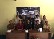 Panwaslu Kecamatan Cibeber Gelar Press Realese Publikasi