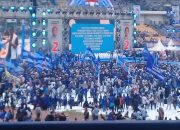 Garda Nusantara Jaya Bersatu Bersama PAN Serta Partai Pendukung Lainnya Menggelar Kampanye Akbar di Bandung