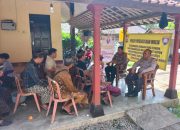 Kapolsek Melaya Bersama Anggota Bersinergi dengan Tokoh Masyarakat Dalam Kegiatan Jum’at Curhat