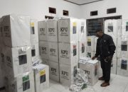 KOTAK SUARA DISTRIK PYRAMID BELUM BISA DISTRIBUSI LOGISTIK PEMILU HARI INI