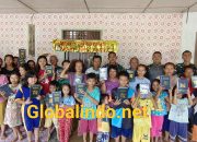 Wujud Toleransi Beragama, Satgas Yonarmed 10/Bradjamusti Bagikan Bantuan Alkitab Dari Pangkostrad