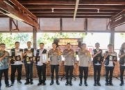 Kapolda Sumut Beri Penghargaan kepada Kasubdit Jatanras Kompol Bayu Samara, Ini Prestasinya