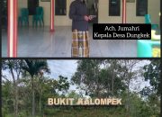 Kades Dungkek Enggan Diberitakan Terkait Wisata Bukit Kalompek Yang Diduga Mangkrak