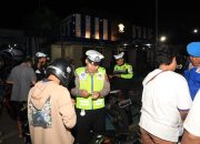 Polres Kediri Kota Amankan Tujuh Motor Tidak Sesuai Spektek Diduga Untuk Balap Liar