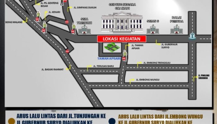 May Day, Polda Jatim Himbau Masyarakat yang Akan ke Surabaya Lewati Jalur ini