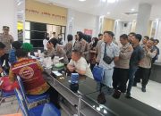 Ratusan Personel Polres Tulungagung Mendapatkan Vaksin untuk Jaga Kesehatan