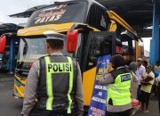 Sukseskan WWF 2024, Personel Gabungan Polres Lumajang Patroli KRYD di Terminal Minak Koncar