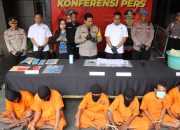 Polres Tulungagung Amankan 10 tersangka Kasus Judi Salah Seorang Diantaranya Selebgram