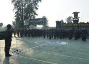 Yonzeni 2 Marinir Gelar Apel Organik Sebagai Sarana Pengecekan Kesiapan Personil Menjelang Latihan Triwulan II.