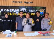 Polres Ngawi Berhasil Ungkap Kasus Tipu Gelap Cokat Roka, 3 Residivis Diamankan