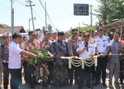 Polres Pasuruan Kota bersama Forkopimda Launching 5 Palang Pintu Perlintasan Sebidang Gelorakan BERTEMA  KOTA