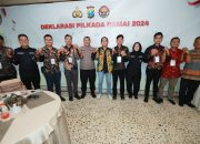 Jelang Pilkada Netizen Jawa Timur Bersama Polda Jatim Gelar Deklarasi