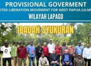 IBADAH SYUKURAN PENGANGKATAN KEPALA EXECUTIVE WILAYAH LAPAGO PEMERINTAH SEMENTARA ULMWP