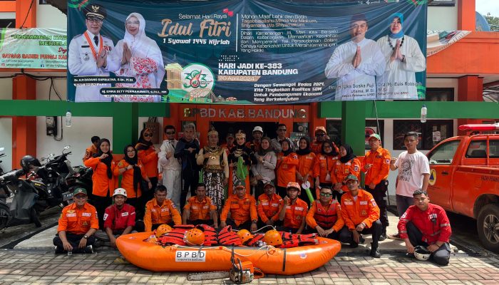 BPBD Kabupaten Bandung Siap Amankan TPS Dari Potensi Ancaman Bencana