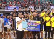 *Putra BOMA Bojonegoro Jadi Juara di Kejurprov Bola Voli U-17*
