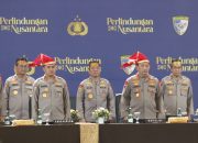 Kapolri Buka Rakernis Baharkam Polri Tahun 2024 di Makassar.