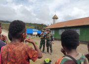 Satgas Buaya Putih Edukasi Anak Papua Cara Merawat Kebersihan Gigi