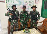Satgas Pamtas RI-Malaysia Gagalkan Penyelundupan Sisik Trenggiling