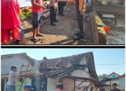 Sambut Hari Bhayangkara ke-78, Polres Jember Lakukan Aksi Sosial Bedah Rumah