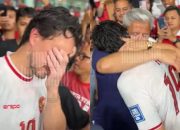 Thom Haye, Peluk Sang Ayah di Tribune GBK