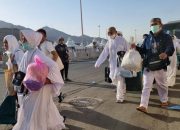 Selalu Pakai Masker saat Puncak Haji