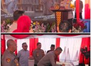 Kapolda Jatim Letakan Batu Pertama Gedung Satya Haprabu Polres Sumenep
