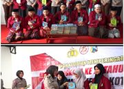 Polwan Polres Mojokerto Kota Dukung Pendidikan Anak Bangsa, Puluhan Al – Quran Dibagikan