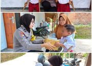 Peduli Kaum Difabel, Polwan Polres Ponorogo Berikan Perhatian Khusus Pelajar Penyandang Disabilitas