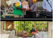 Peduli Sesama, Polres Lumajang Salurkan Bantuan Sosial Untuk Jukir dan Abang Becak