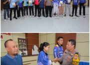 Polda Jatim Berangkatkan Tim Bola Voli Untuk Kejurnas di Jogja