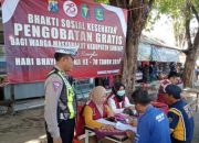 Sambut Hari Raya Bhayangkara Ke -78 Gelar Bakti Kesehatan Untuk Masyarakat Kabupaten Sumenep