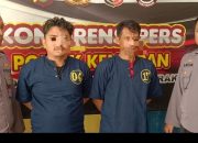 Polisi Berhasil Mengamankan Kurir dan Pengedar Sabu Asal Putar Jaya