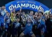 Persib Maung Bandung Tambah Bintangnya Setelah Juara 3 Kali di Era Kompetisi Sepakbola Profesional