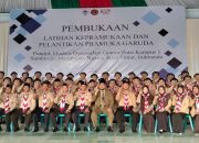 49 Anggota Pramuka Garuda Pondok Modern Darussalam Gontor Putri Resmi Di Lantik