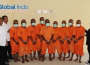 Bawa Bahan Peledak, 9 Nelayan di Perairan Karang Sembilan Pulau Kangean Diringkus Polisi