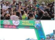 Ribuan Peserta Bhayangkara Fun Run 7,8 Km Polres Mojokerto Dongkrak Pariwisata Trawas