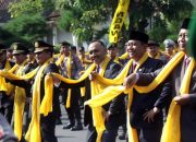 Hari Bhayangkara Ke 78 Di Laksanakan Di Halaman Pendopo Wedya Ngawi