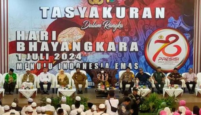 HUT Bhayangkara Ke 78 Tahun Polres Sumenep Gelar Tasyakuran Bersama Gus Miftah