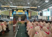 Polwan Polres Ngawi Beri Edukasi Cegah Bullying dan Kenakalan Remaja di Ponpes.
