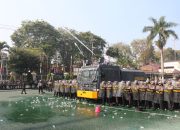 Polres Malang Gelar Simulasi Sispamkota Pengamanan Pilkada 2024