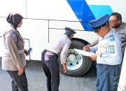 Operasi Patuh Semeru 2024 Polres Lumajang Gelar Sosialisasi Tertib Lalin di Terminal Menak Koncar