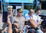 Dukung Kurangi Gas Buang, Kapolresta Malang Kota Lounching SPKLU, Hasil Kolaborasi dengan PT PLN