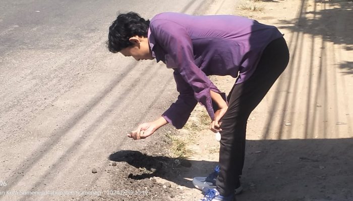 Dikeluhkan Pengguna Jalan, Pengerjaan Aspal Tambal Sulam Di Jalan Raya Depan Uniba Terkesan Asal – AsalanL