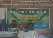 DUA WILAYAH DOUBERAY & BOMBERAY TERBENTUK STRUKTUR GERAKAN RAKYAT PEMBEBASAN WEST PAPUA (GR-PWP)