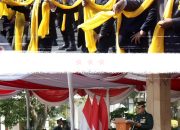 Hari Bhayangkara Ke 78 Di Laksanakan Di Halaman Pendopo Wedya Ngawi