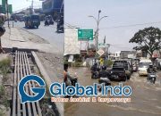 Jelang Musim Penghujan, Drainase Jalan Dayeuhkolot Kabupaten Bandung Sangat Buruk
