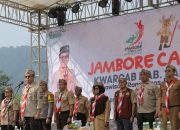 Hj.Emma Dety Buka Jambore Pramuka Kabupaten Bandung Tahun 2024