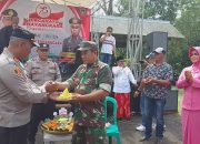 Acara Syukuran HUT Bhayangkara Ke – 78 di Polsek Sukanagara Cianjur Berlangsung Meriah