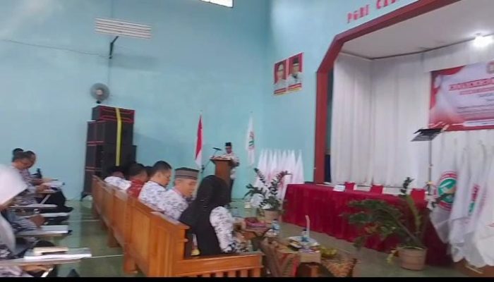 PGRI Kecamatan Cibeber, Kabupaten Cianjur Laksanakan Konkercab 2024